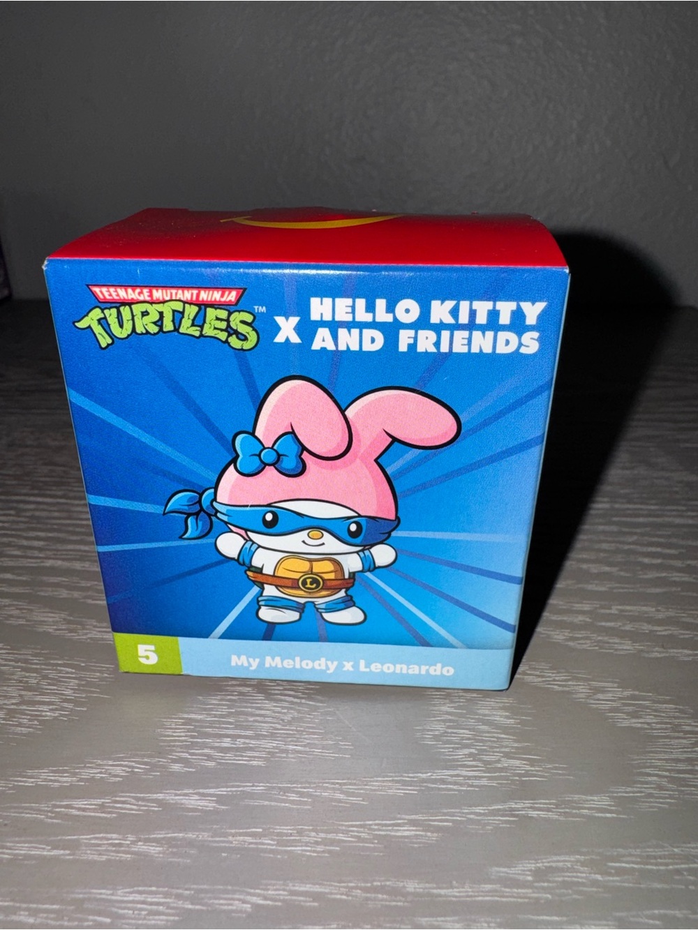 McDonald's 2025 TMNT xโ Hello Kitty & Friends Toy #5 - My Melody x Leonardo